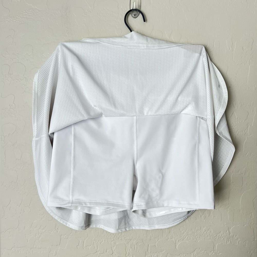 Athleta Ace mesh tennis golf skort white Small - Picture 6 of 12